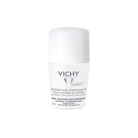 Vichy Sensitive Skin 48hr Anti-Perspirant Deodorante roll-on 50 ml