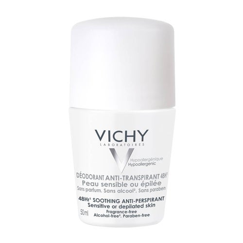 Vichy Sensitive Skin 48hr Anti-Perspirant Deodorant roller