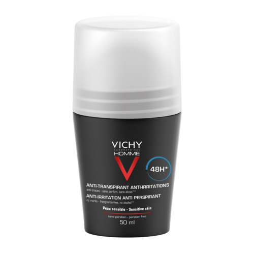 Vichy Homme Roll-on Deodorant For Sensitive Skin