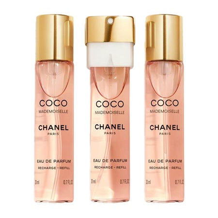 Chanel Coco Mademoiselle Eau de Parfum 3 x 20 ml eau de parfum refill
