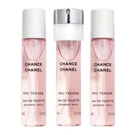 Chanel Chance Eau Tendre Eau de Toilette Recharge 3 x 20 ml