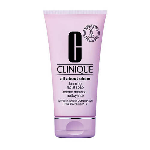Clinique All About Clean Foaming Facial Soap Type de peau 1/2/3/4