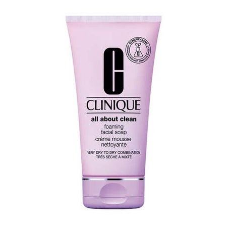 Clinique All About Clean Foaming Facial Soap Ihotyyppi 1/2/3/4 150 ml