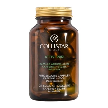 Collistar Attivi Puri Anticellulite Capsules Caffeine+Escin 14 Kapseln