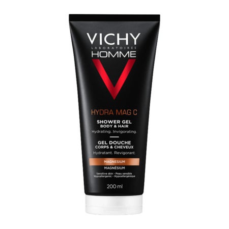 Vichy Homme Hydra Mag C Shower Gel Body And Hair