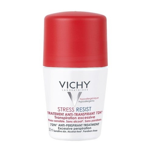 Vichy Stress Resist Anti-Transpirant Roller 72hr