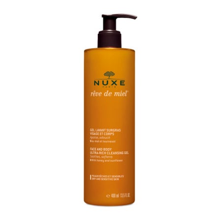 NUXE Rêve De Miel Face And Body Cleansing Gel 400 ml