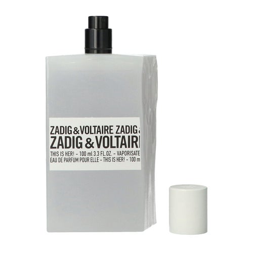 【ほぼ未使用】ザディグエヴォルテール THIS IS HER 限定版 100ml Zadig & Voltaire This Is Her! Eau de Parfum Refillable | Deloox.com