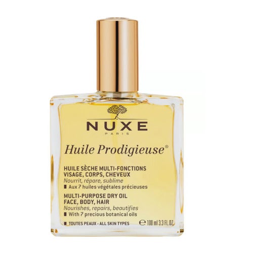 NUXE Huile Prodigieuse Purpose Dry Oil Face Body Hair Spray | Deloox.nl