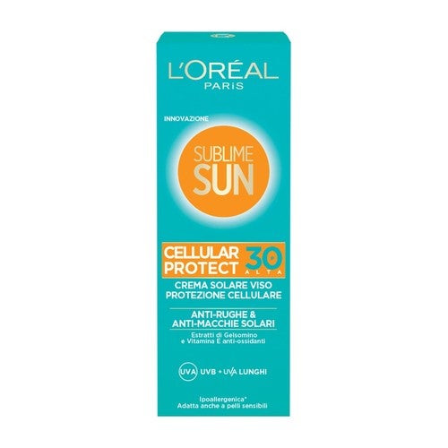 L'Oréal Sublime Sun facial cellular protect SPF 30