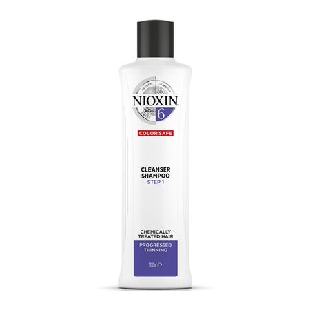 Nioxin System 6 shampoo volumizing very weak coarse hair Steg 1