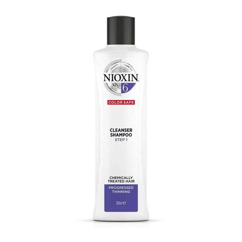 Nioxin System 6 shampoo volumizing very weak coarse hair Step 1