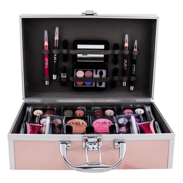 Altijd kan niet zien Koreaans Make-up Koffer Roze 42-delig kopen | Deloox.nl