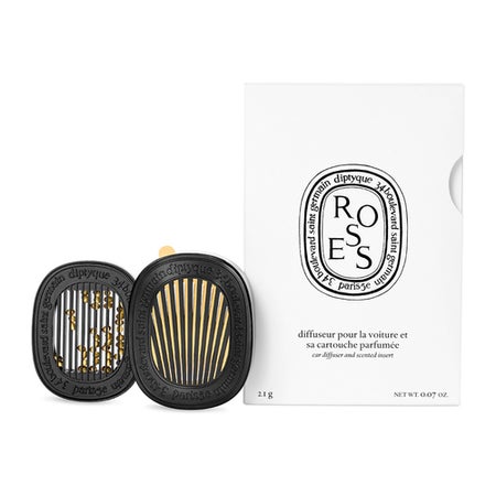 Diptyque Car Diffuser With Roses Insert Interior Perfume