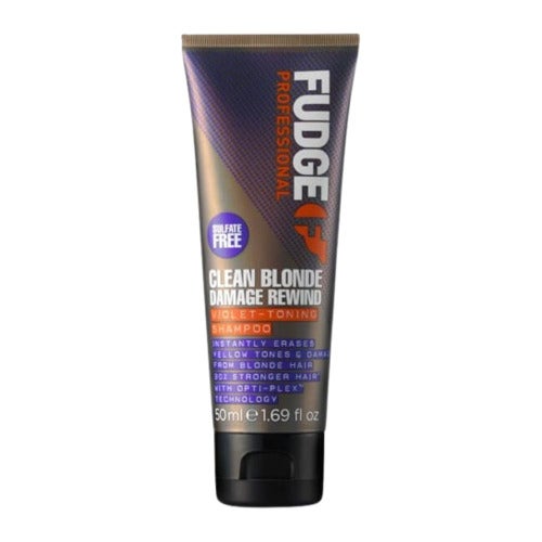 Fudge Clean Blonde Damage Rewind Violet Toning Shampoo