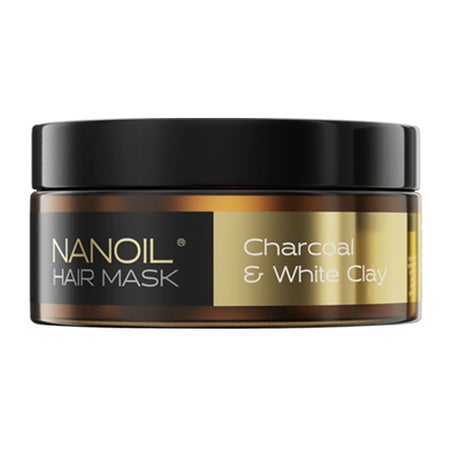 Nanoil Charcoal & White Clay Hair Mask 300 ml