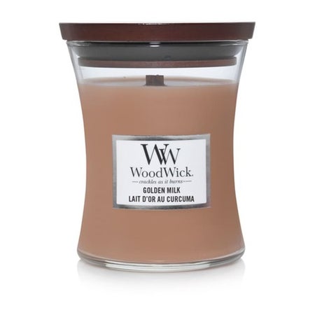 WoodWick Golden Milk Scented Candle 275 grams