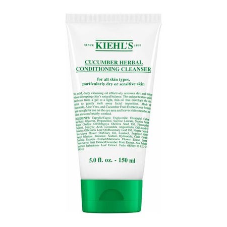 Kiehl's Cucumber Herbal Conditioning Cleanser Huile démaquillante 150 ml