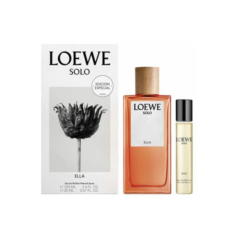 Women's Perfume Set Loewe SOLO ELLA 3 Pieces main image 1