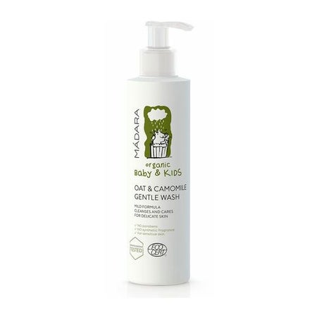 Mádara Organic Skincare Baby & Kids Oat & Camomile Shower gel 190 ml