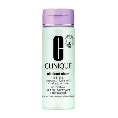 Clinique All About Clean All-in-One Cleansing Micellar Milk + Makeup Remover Ihotyyppi 1/2