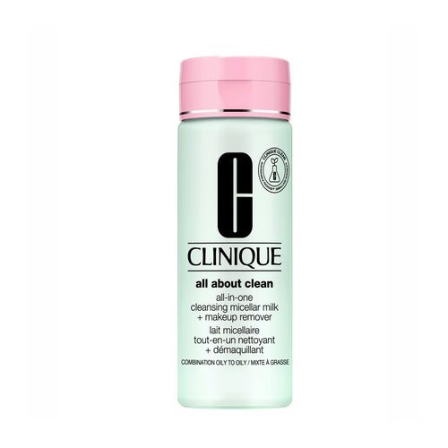 Clinique All About Clean All-in-One Cleansing Micellar Milk + Makeup Remover Ihotyyppi 3/4