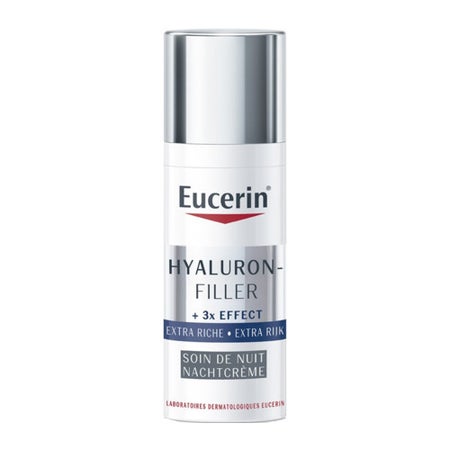 Eucerin Hyaluron-Filler + 3x Effect Extra rico Crema de noche 50 ml