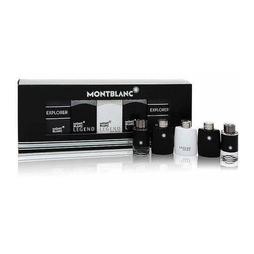 Montblanc miniatuurset voor heren. maak kennis met de verschillende geuren van montblanc met deze luxe ...