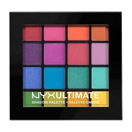 NYX Professional Makeup Ultimate Oogschaduw palette Brights 100 gram