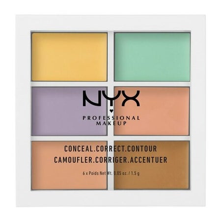 NYX Professional Makeup Color Correcting Palette 6 x 1,5 grammi