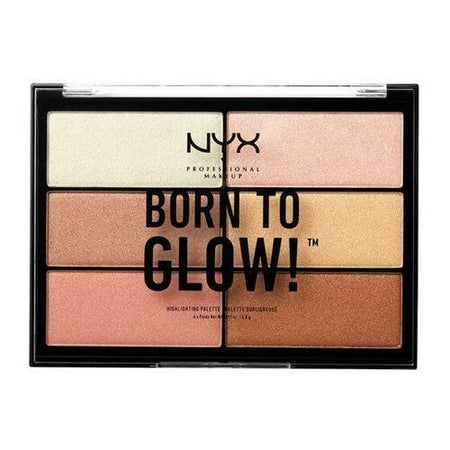 NYX Professional Makeup Born to Glow! Highlighter Palette 145,8 grammes