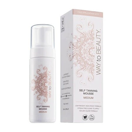 Way To Beauty Self Tanning Mousse Medium