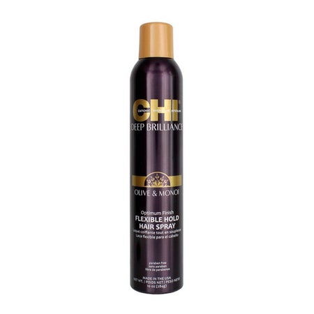 CHI Deep Brilliance Olive & Monoi Optimum Finish Flexible Hold Spray 284 g