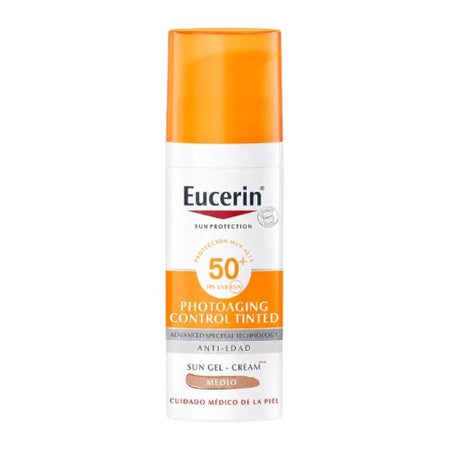 Eucerin Sun Protection Photoaging Control Tinted Sun Gel-Cream Medium SPF 50+