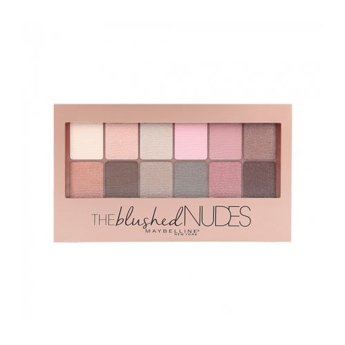 Maybelline The Blushed Nudes Luomiväri paletti
