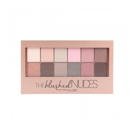 Maybelline The Blushed Nudes Luomiväri paletti 9,6 g