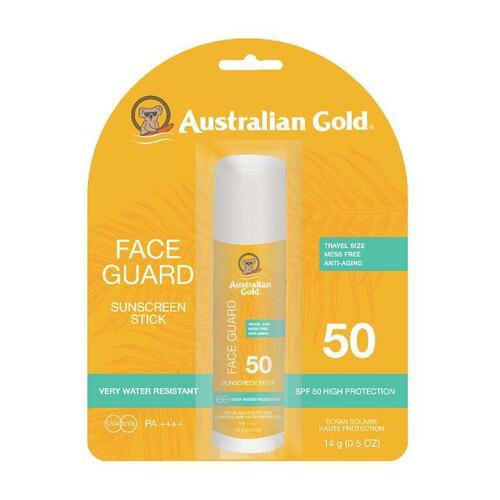 Australian Gold Face Guard Stick Protection solaire SPF 50