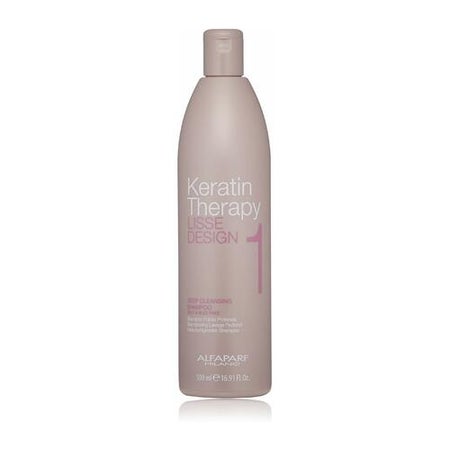 Alfaparf Milano Lisse Design Keratin Therapy Deep Cleansing Shampoing 500 ml