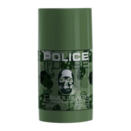 Police To Be Camouflage Desodorante en Barra Sin alcohol 75 g
