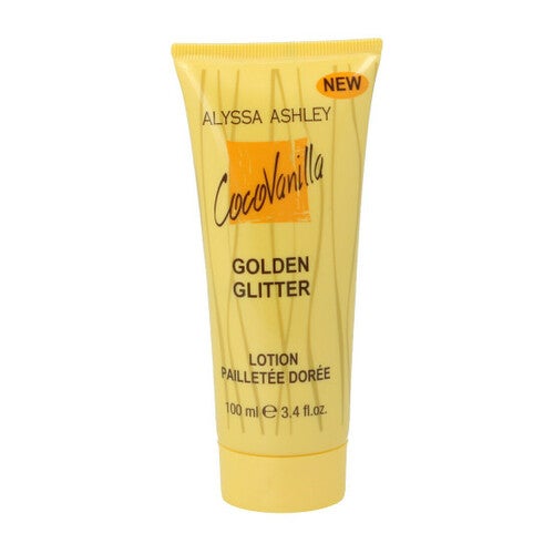 Alyssa Ashley Coco Vanilla Golden Glitter Lozione da corpo