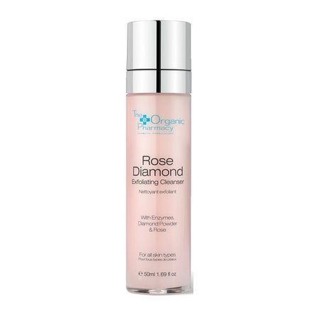 The Organic Pharmacy Rose Diamond Exfoliating Cleanser Rechargeable 50 ml