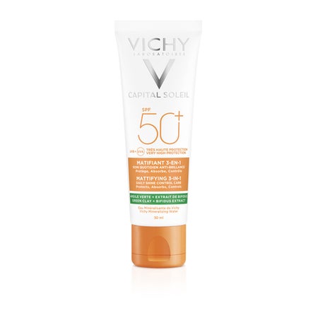 Vichy Capital Soleil Matterende 3-in-1 Protection solaire SPF 50