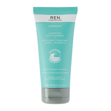 REN ClearCalm Clarifying Clay Cleanser 150 ml