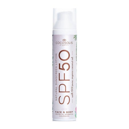 Cocosolis Natural Sunscreen Lotion SPF 50
