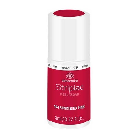Alessandro Striplac Peel Or Soak 194 Sunkissed Pink 8 ml