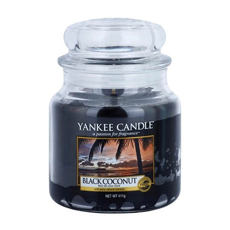 Yankee Candle Black Coconut Vela perfumada 411 gramos