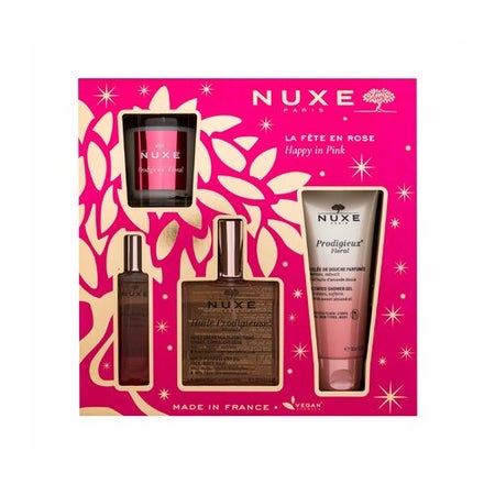 NUXE Huile Prodigieuse Floral Happy In Pink Setti
