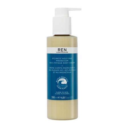 REN Atlantic Kalp And Magnesium Anti-Fatigue Body Cream 200 ml