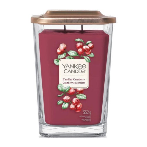 Yankee Candle Candied Cranberry Bougie Parfumée
