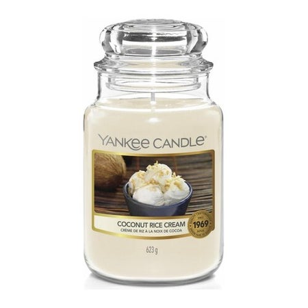 Yankee Candle Coconut Rice Cream Tuoksukynttilä Tuoksukynttilä 623 g